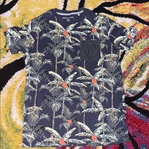 Free Planet Palm Tree T-Shirt